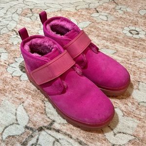 UGG neumel pink boots